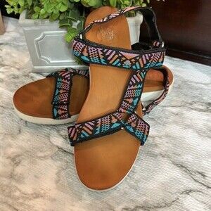 Jelly Pop Los‎ Angeles Sandals Sz 9.5 "QUESTS"